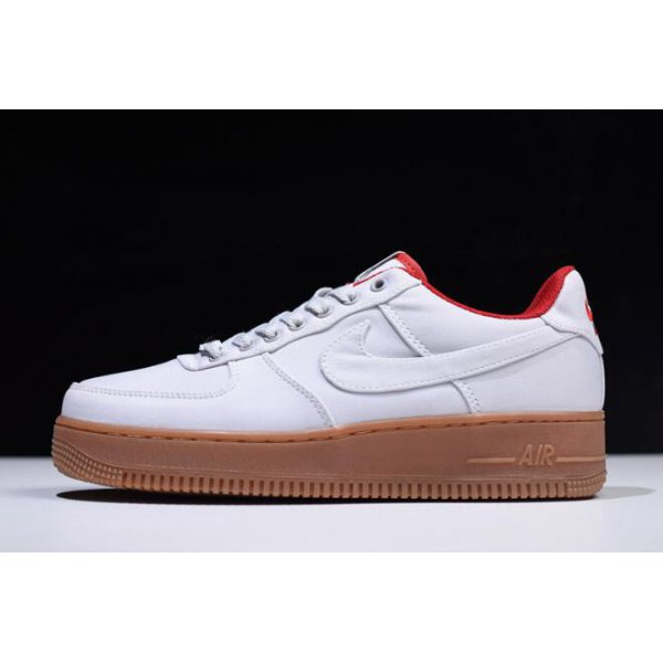 Nike Air Force 1 Low Canvas Kırmızı Kaykay Ayakkabı Türkiye - 3F16ODS6